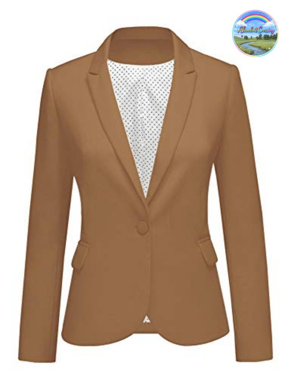 LookbookStore Women's Blazer Business Casual Long Sleeve Suit Jacket